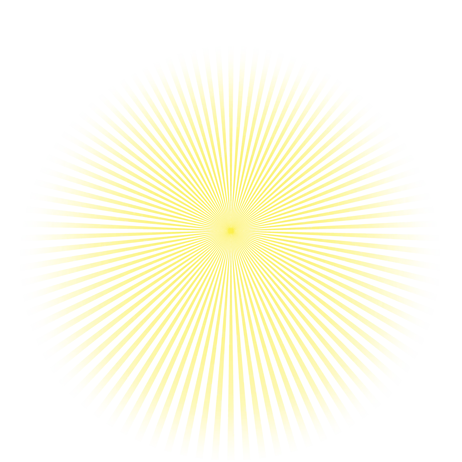 Yellow Rays Background Image