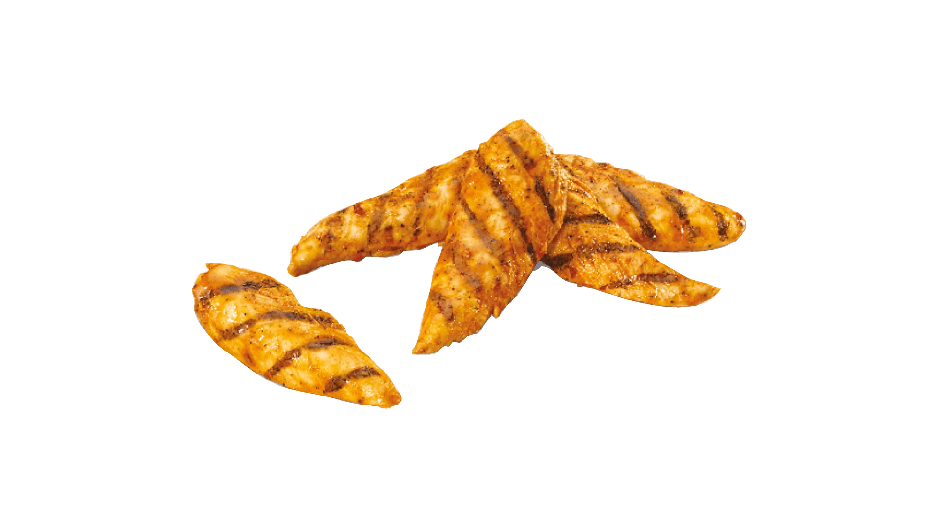 5 x succulent strips of Pepe's piri piri chicken
